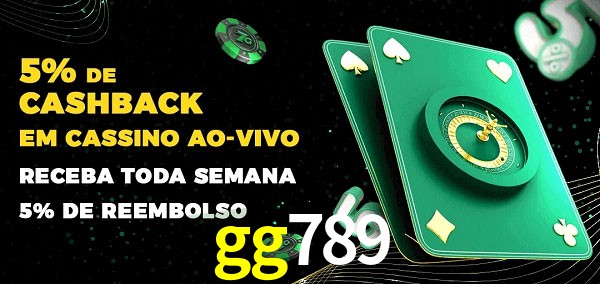 Promoções do cassino ao Vivo gg789